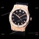 Copy Hublot Classic Fusion Rose Gold Diamond Watch Citizen 8215 Movement (2)_th.jpg